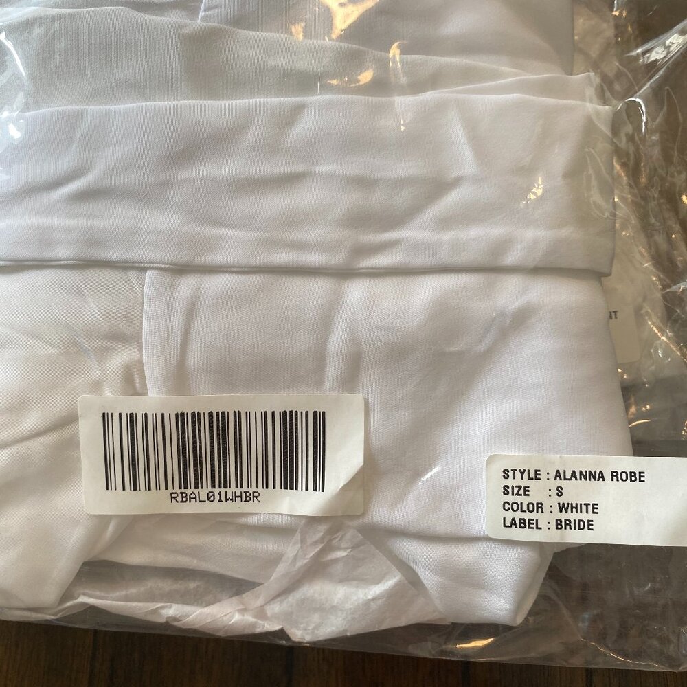 Robed With Love, Alanna Robe, S, White